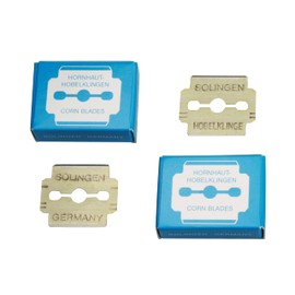 HK Manicure by Hans Kniebes - 2 Pack of 10 Replacement Blades for Callus Remover - Solingen Blades for Callus Remover