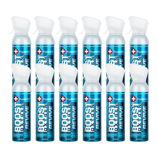 Boost Oxygen Medium Revive Peppermint Aroma 5L Canister | Respiratory