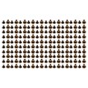 200 Set Chicago Screws Set 9.5x8mm Hard Thick Brass Uniform