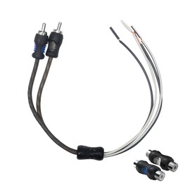RECOIL Speaker Wire to RCA Adapter With Female Coupler (Pair)