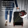 HoldFist （8 Pack） Luggage Wheel Covers for Most 8-Spinner Wheel