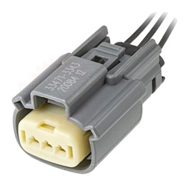 Ballenger Motorsports - 3 Way Compatible with Ford EcoBoost Ignition Coil Connector Pigtail Grey Keyway