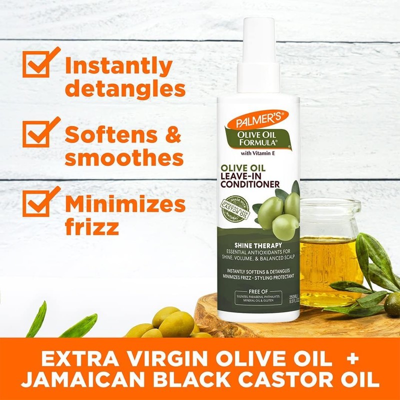Palmer olive Oil Leave-in Conditioner for Unisex - 8.5 oz
