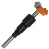 CENPEK 3pcs Router Chuck Extension Set for 1/4", "1/2", "8mm