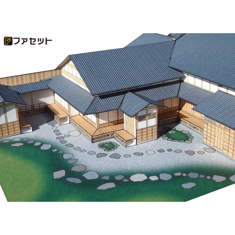 [Facet] Paper Craft 1/150 Nakayamado, Umarukuwaki Motojin