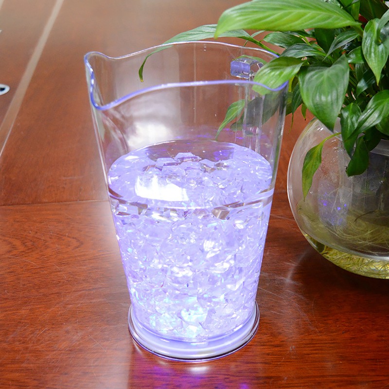 1.8L Plastic Color Change LED Ice Bucket Bar Beer Jug