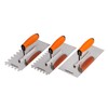 Mivos Professional Smoothing Trowel 10 x 10 mm - Stainless