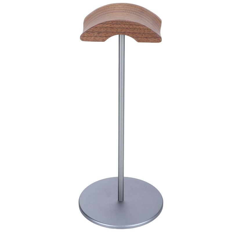 Cikonielf Headphone Stand Headphone Holder Walnut Wood Headphone Holder Aluminium