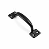 Gate Handle Pulls, 5 Inch Black Steel Door Handles for