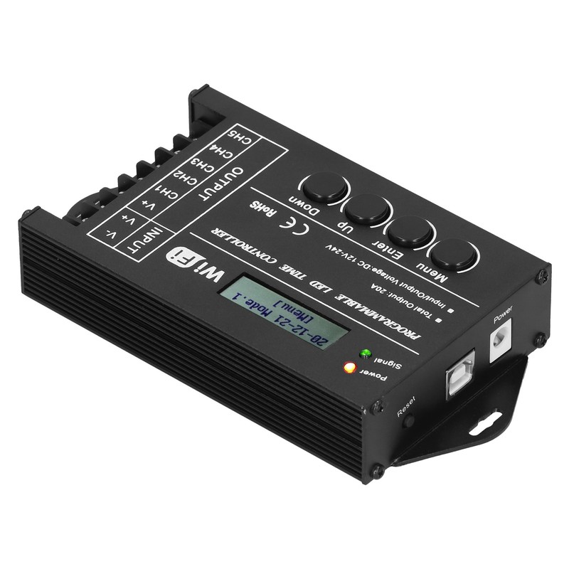 LED Light Controller Multifunctional WiFi Programmable Lamp Timing Switch Controller