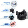16 Pcs Magnetic Cable Zip Tie Mounts, Magnetic Wire Holder