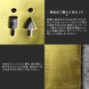 Axis Brass Sign Plate Toilet Sign, S Size, Gold, Stylish,