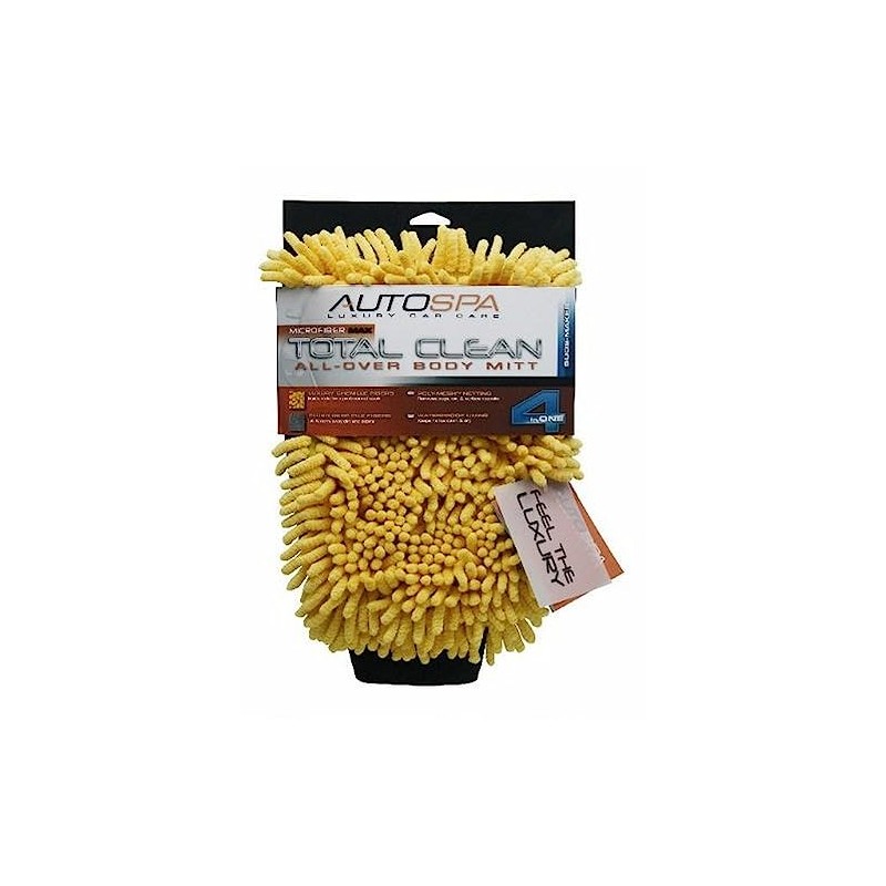 AutoSpa 45602AS Microfiber MAX Total Clean All Over Body Mitt