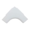 Construct Pro™ 5 Pack of Inside-Corner Raceway Adapters 1.38in (White)