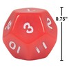LEARNING ADVANTAGE Polyhedra Dice - 12 Sides - Set of