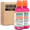 TheraBreath Anticavity Fluoride Mouthwash, Sparkle Mint, Dentist Formulated, 16 Fl