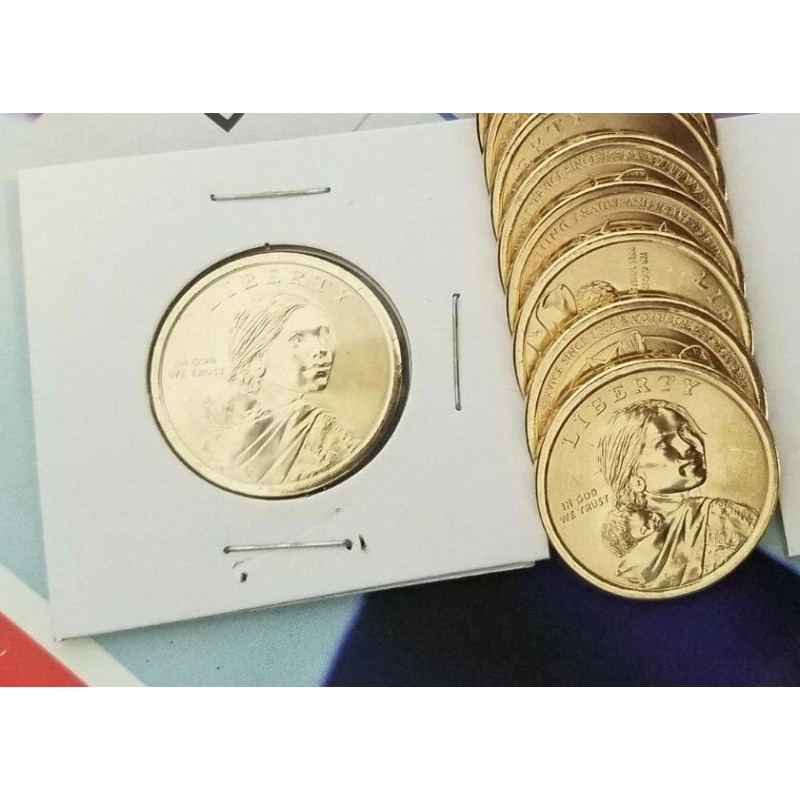 2021 D BU Sacagawea Golden Dollar Coin - Uncirculated -