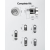 3Pcs Mailbox Locks, Replace National L-1172C Mailbox Lock Fits for