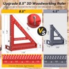 Housolution 8.5Inch 3D 6-in-1 Carpenter Square (1/16" Precision), 0-90° Aluminum