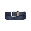 Petrol Industries Men's Leather Belt Accessories, navy