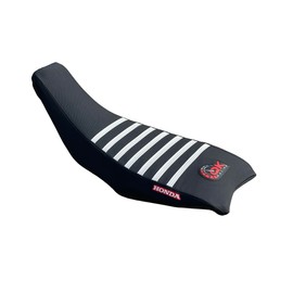 QK RACING Seat Cover - Compatible Fit for Honda 2004-2018 TRX450 TRX 450R TRX 450 R TRX 450ER TRX 450 ER Quad, Red/Black Top