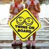 Twin On Board Boy & Boy Sticker