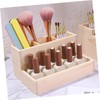 VILLFUL Retro Style Wooden Cosmetics Storage Box Makeup Storage Organizer