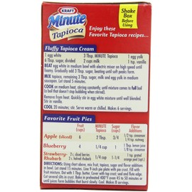 Kraft Minute Tapioca, 8-Ounce Boxes (Pack of 12)