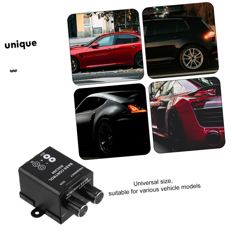 BUGUUYO Audio Amplifier Level Controller Bass Knob Volume Control for