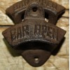 1 Rustic Cast Iron Bar Open Vintage Beer Bottle Opener