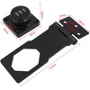 2X 110mm Mechanical Password Rotary Hasp Locks Door Security Slide