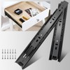 12 inch Drawer Slides 4 Pairs (8pcs) 3 fold Full