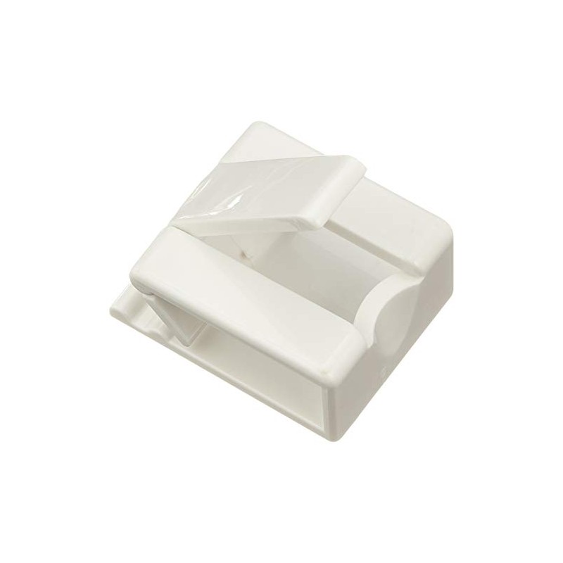 Kleine Wolke Curtains Clips 2 pcs in White, 15 x