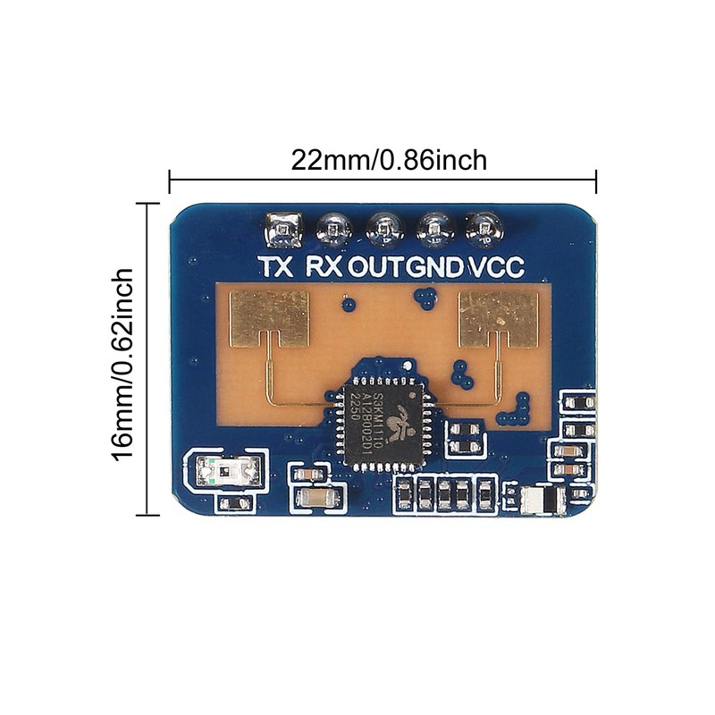 UMLIFE 2PCS LD2410C Sensor Module Human Presence Radar Sensor Module