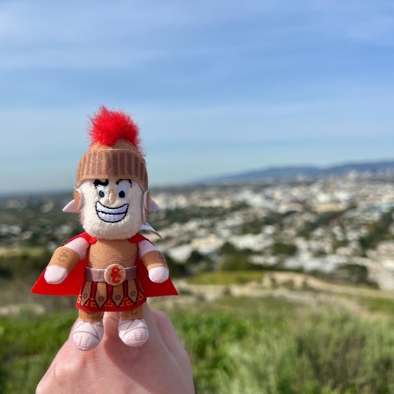 USC Tommy Trojan Mascot Bobbi-Dobbiez Attachable Plushie