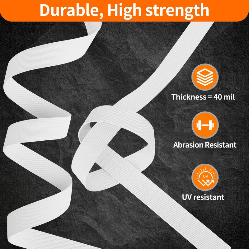 BEYOURD Buckle and Strap Set, 10 Yards Polyester Webbing Strap