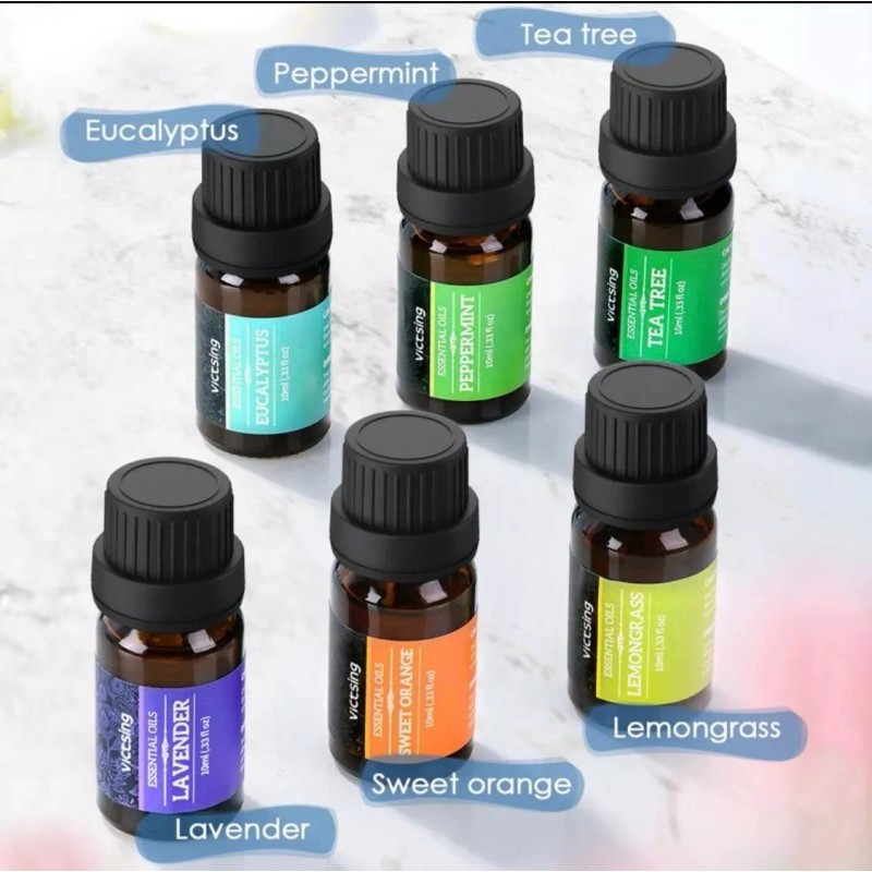 Victsing Difusor De 500ml Con Luces Led