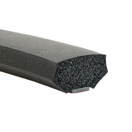 Steele Rubber Products - 90-3644-340 - Boat - Windshield Screw Track Cover Weatherstrip - Sold as a 15ft Strip - Commonly Found on Hacker Boats