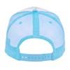 lycycse Sombrero de cara sonriente para mujer, de malla, neón,