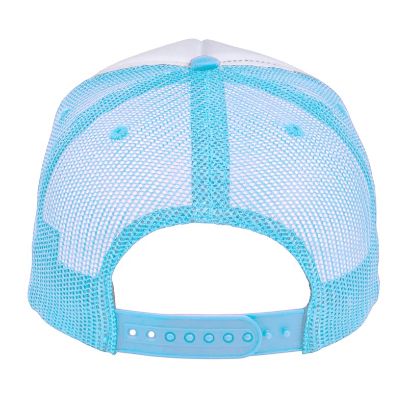 lycycse Sombrero de cara sonriente para mujer, de malla, neón,
