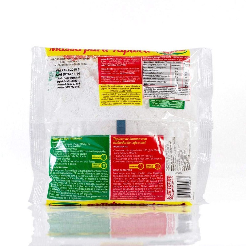 Amafil Hydrate Cassava Starch 500 Gram 17.6 Ounce