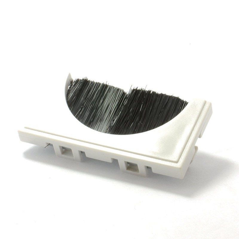 kenable 50mm x 25mm Cable Entry 180 Brush Plate/Insert for