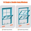 frperce No Drill Window AC Support Bracket - Fits Single