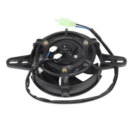 Motorcycle 12v Cooling Radiator Fan,Oil Cooler Radiator Fan for 200cc 250cc 300cc Motorcycle Quad ATV 4 Wheeler Go Kart Buggy Dirt Pit Bike