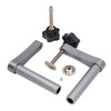 2PCS 20mm Bench Dog Clamps Adjustable Benchtop Quick Clamp Aluminum