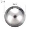 sourcing map Precision Chrome-Plated Steel Bearing Balls 30 mm G10