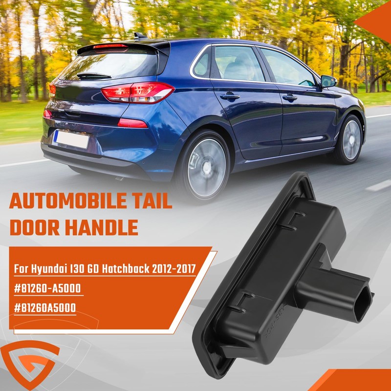 ISINMOTOR Tailgate Boot Release Button, Trunk Lid Lock Handle Button,