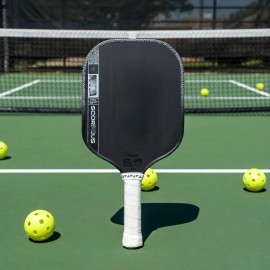 Ben Johns Pickleball Paddles 16mm Thickness Carbon Fiber Pickleball Paddle Honeycomb Usapa Approved Pickleball Gen 5 PaddlesMaterial: Carbon Fiber, Color: Scor Black 16mm