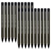 DIGNO Tri-Mate Ballpoint Pens, BLACK, Medium Point (1.0mm), Pack of