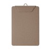 SIGEL Menu Clipboard A5 Beige with Stand Function Sturdy Clipboard